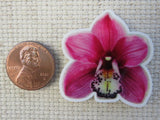 Second view of Pink Orchid Needle Minder.