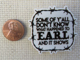 Second view of Some of You Don't Know What Happened to Earl and it Shows Needle Minder.