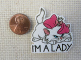 Second view of I'm A Lady Needle Minder.
