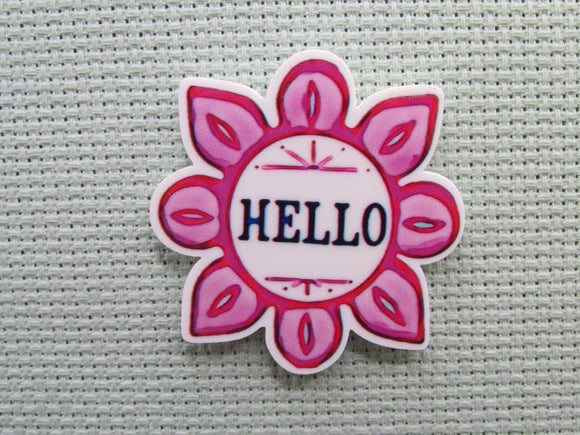 First view of the Hello Flower Needle Minder