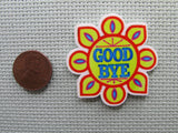 Second view of the Good Bye Flower Needle Minder