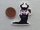 Second view of the Maleficent with a Crow Needle Minder