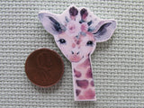 Second view of the Giraffe Needle Minder