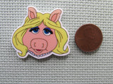 Second view of the Miss Piggy Needle Minder