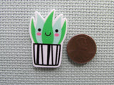 Second view of the Aloe Plant Needle Minder