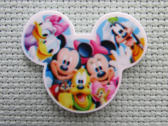 First view of the Small Mickey and Friends Mouse Head Needle Minder