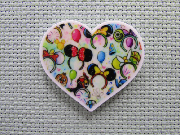 First view of the Mouse Ears Heart Needle Minder
