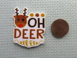 Second view of the Oh Deer Needle Minder