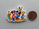 Second view of the Mickey and Friends Caroling Needle Minder