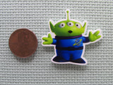 Second view of the Toy Story Alien Needle Minder