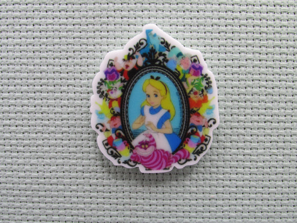 First view of the Alice Framed in Wonderland Needle Minder