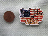 Second view of the God Bless the USA Needle Minder