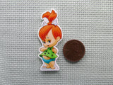Second view of the Pebbles Needle Minder
