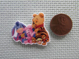 Second view of the Pooh Bear and Friends Needle Minder