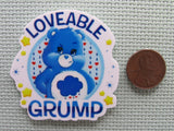 Second view of the Lovable Grump Needle Minder