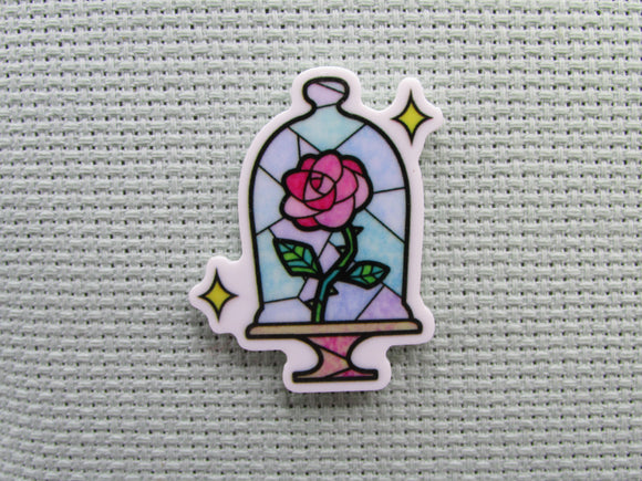 First view of the Starry Enchanted Rose Needle Minder