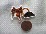 Second view of the Western Saddle, Hat and Rope Needle Minder
