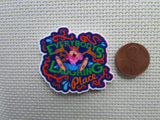 Second view of the Everybody's Laughing Place Needle Minder