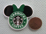 Second view of the Mouse Head Coffee Needle Minder