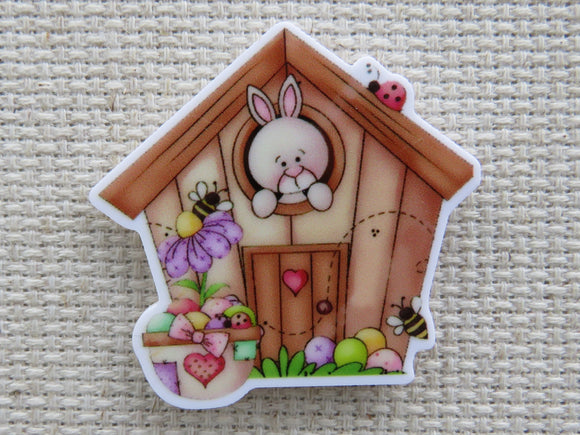 First view of Bunny in a House Needle Minder.