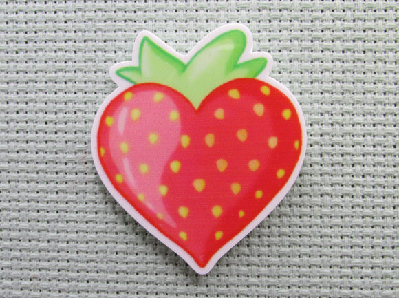 First view of the Strawberry Heart Needle Minder