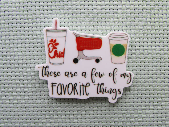 First view of the These are a Few of My Favorite Things Needle Minder
