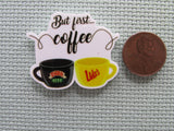 Second view of the But Second Coffee Needle Minder