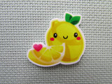 First view of the Smiling Lemon Needle Minder