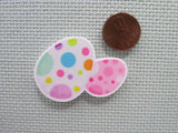 Second view of the Decorated Easter Eggs Needle Minder