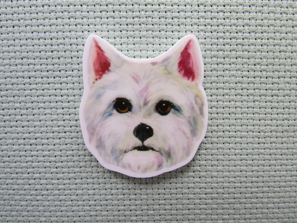 First view of the White Terrier Needle Minder
