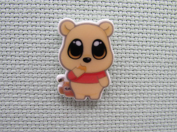 First view of the Pooh with a Honey Pot Needle Minder