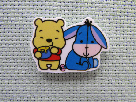 First view of the Pooh and Eeyore Needle Minder