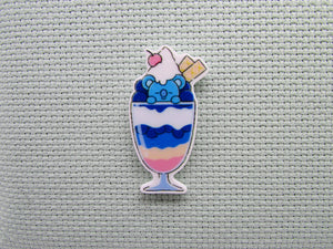 First view of the Koala Ice Cream Sundae Needle Minder