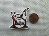 Second view of the The Beatles Drum set with a Sleeping Snoopy Needle Minder