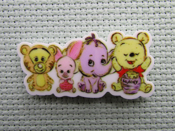 First view of the Young Pooh, Piglet, Tigger and Huffalump Needle Minder