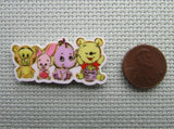 Second view of the Young Pooh, Piglet, Tigger and Huffalump Needle Minder