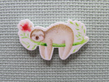 First view of the Sleepy Sloth Needle Minder