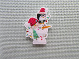 First view of the Snowman and Penguin Friends Needle Minder