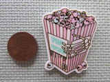 Second view of the Spooky Popcorn Needle Minder
