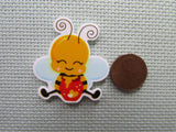 Second view of the Honey Bee with a Pot of Love Needle Minder