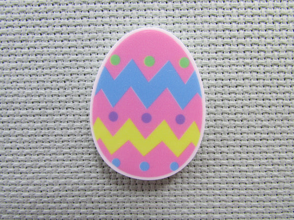 First view of the Pink Decorated Easter Egg Needle Minder