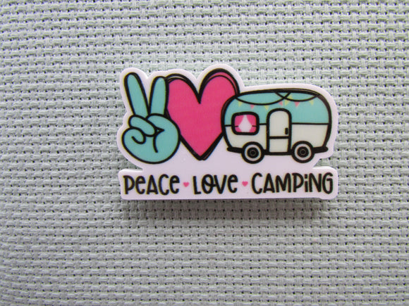 First view of the Peace Love Camping Needle Minder