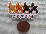 Second view of the Corgis Needle Minder