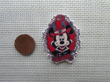 Second view of the Spooky Mickey Portrait Needle Minder