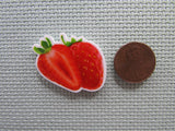 Second view of the Strawberry Needle Minder