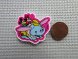 Second view of the Minnie and Mickey on the Dumbo Ride Needle Minder