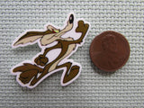 Second view of the Cartoon Coyote Needle Minder