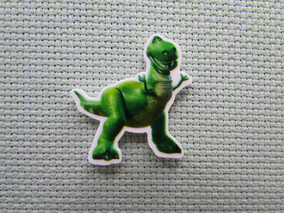 First view of the Rex from Toy Story Needle Minder