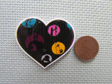 Second view of the For the Love of Nightmare Before Christmas Needle Minder