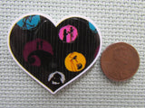Second view of the For the Love of All Things Halloween Needle Minder